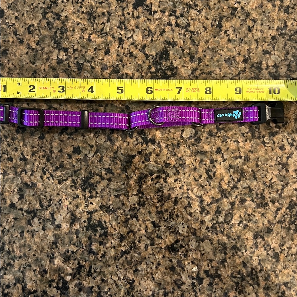 Max & Neo Purple Dog Collar - Picture 3 of 4